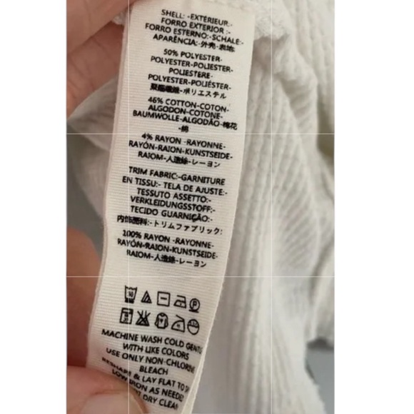 Free People We The Free Blossom Thermal Waffle Top Paisley Ballon Sleeve Size M - Picture 11 of 12